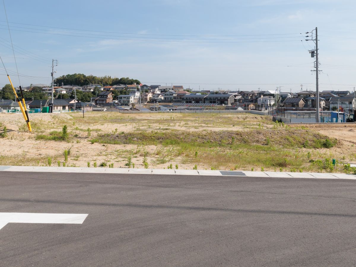 区画D-19：190.03㎡（57.48坪）55坪以上のきれいな四角い土地です！　