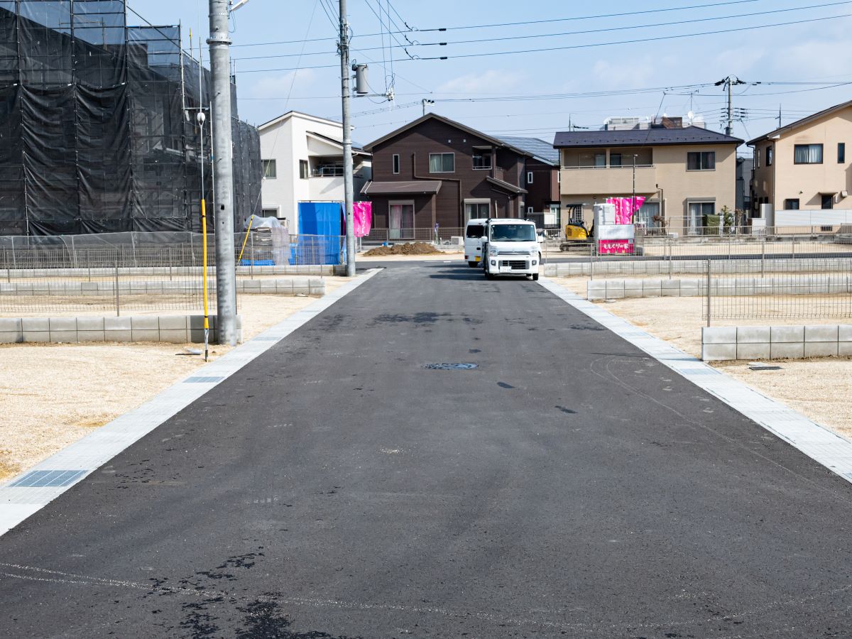 各区画の前面道路　
