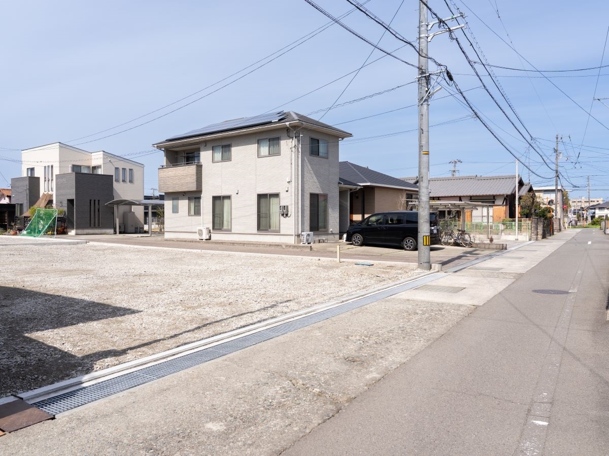 区画1　前面道路　