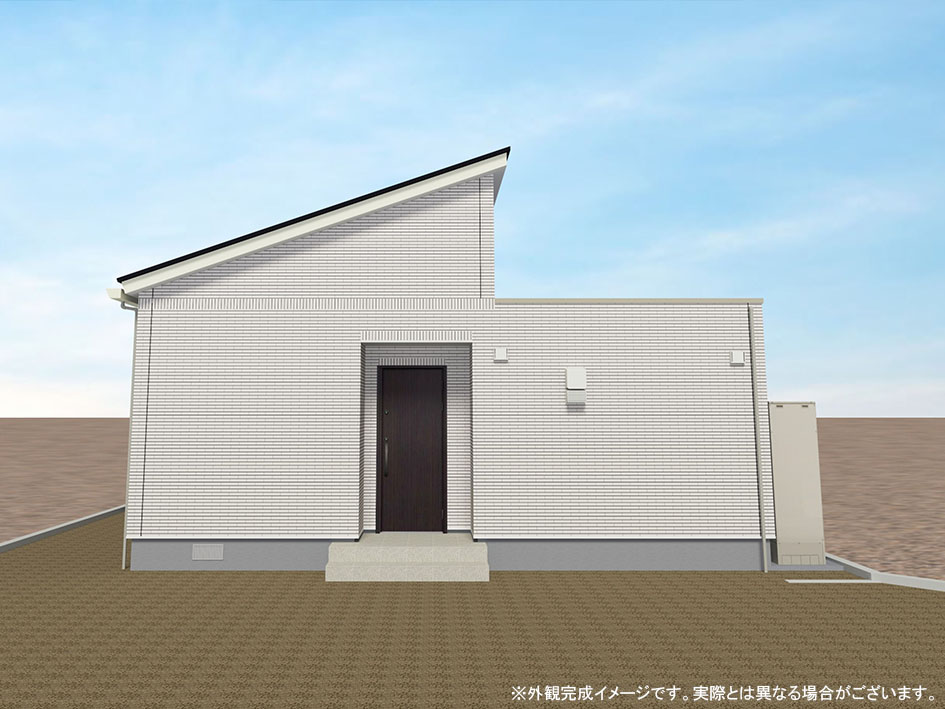 八代島田町 戸建 区画番号No.16 平屋の住宅です。洗面所と脱衣所を分けた、家族みんなが使いやすい間取りです！
