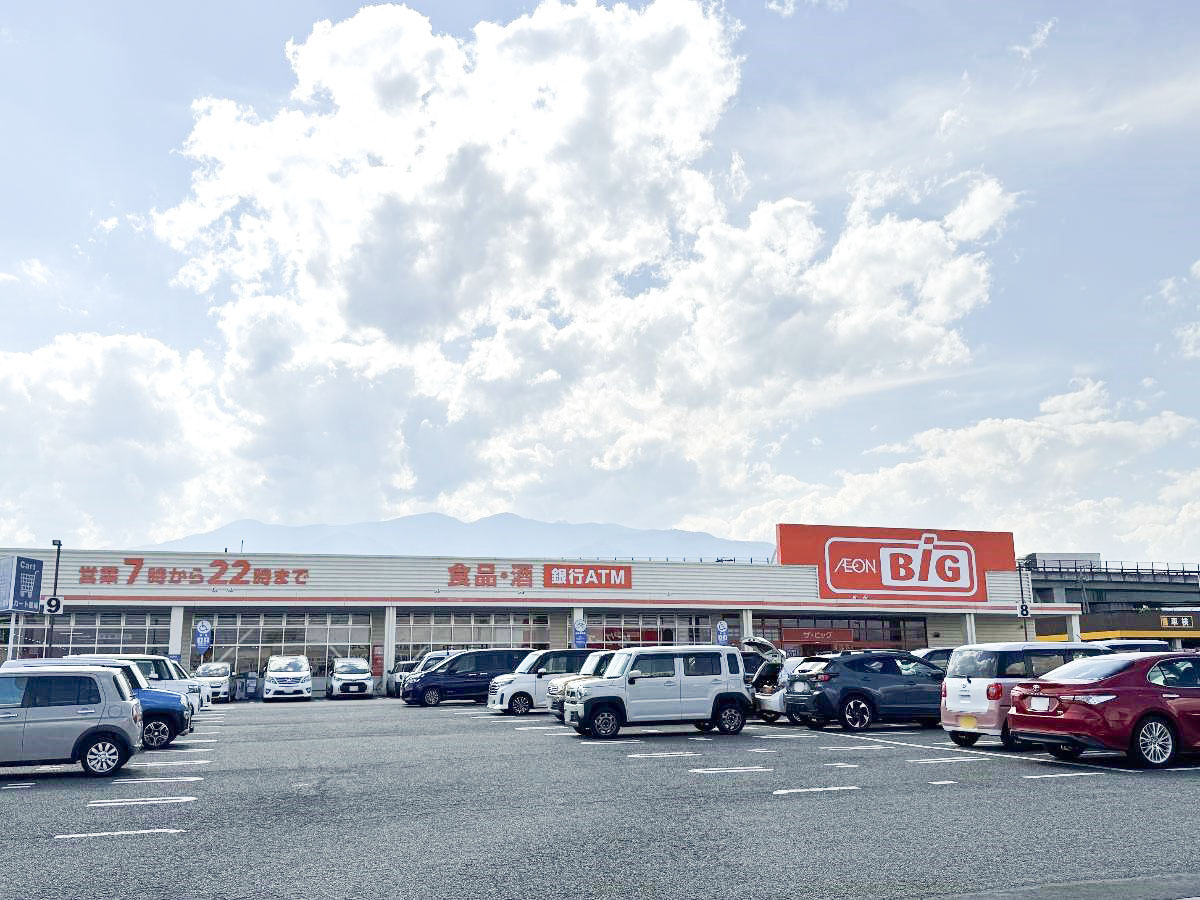 ザ・ビッグ 白根店 まで約2.6km（車で約6分）　食料品や日用品など様々な商品が販売されており、生活には欠かせないスーパーです。 お出かけ前やお仕事帰りにも寄ることができ便利ですね。家計と忙しい毎日を支えてくれる、心強い味方です。【営業時間】営業時間7：00～22：00
