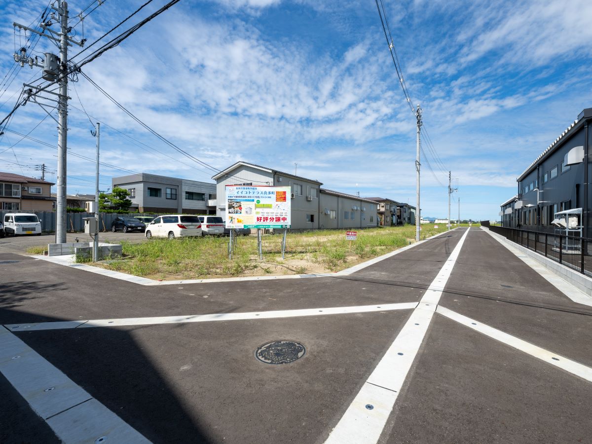 分譲地全体の様子です！現地ご見学予約お待ちしております！　