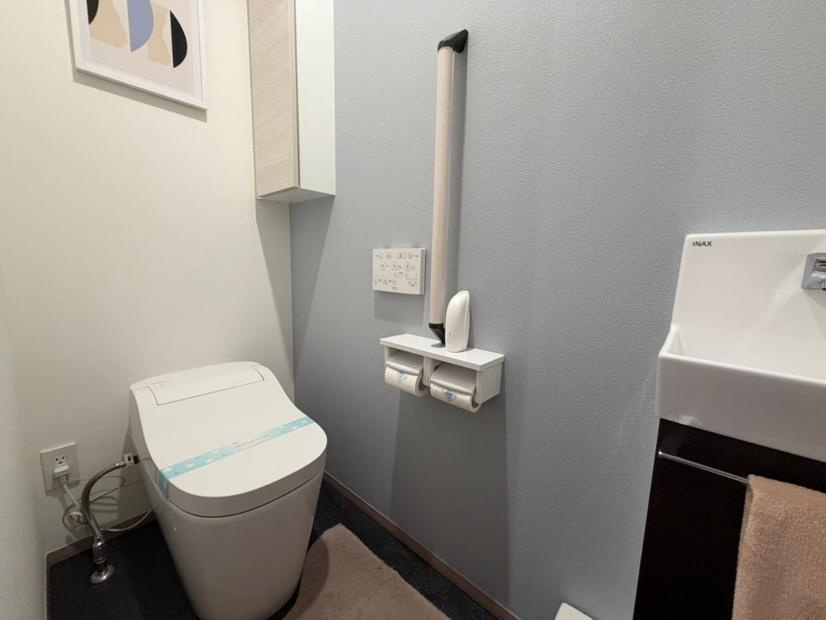 イイコトテラス　岐阜市上土居 モデルハウス 区画番号No.F [１Fトイレ]トイレも全館床暖房であったかいです。
