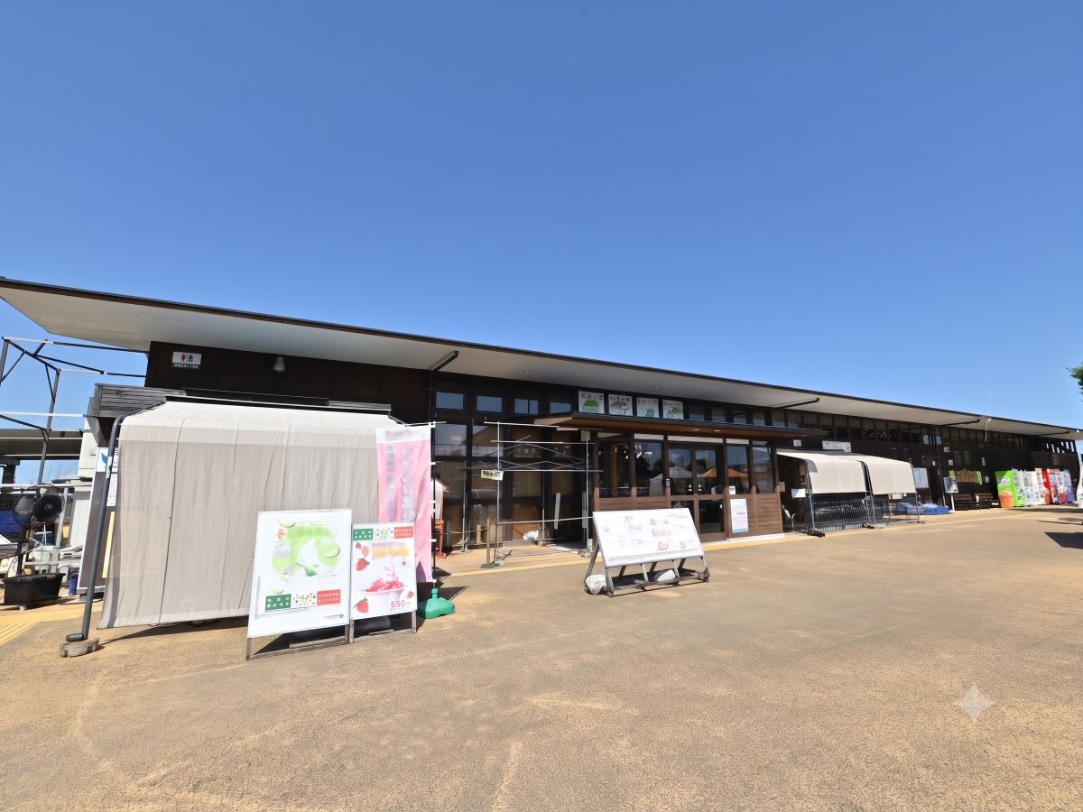 道の駅 みのりの郷 東金まで約1.3km（徒歩17分／車で約5分）　新鮮な地元野菜の直売所やカフェ(カフェ＆リストランテ とっチーノ)がある道の駅です。週末はイベントが開催されている日もあり、ご家族で楽しめます！