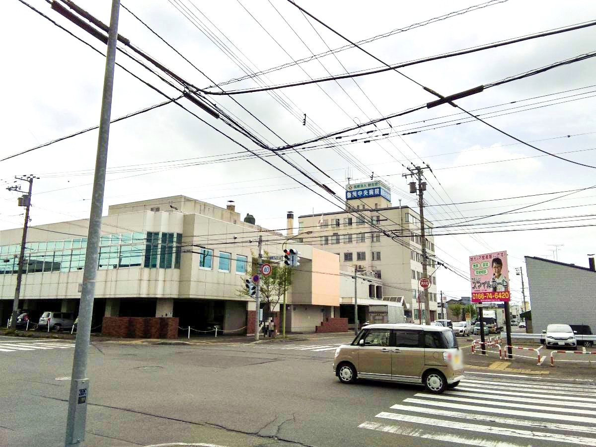 医療法人歓生会　豊岡中央病院まで約400m（徒歩5分）　13診療科目がある病院です！