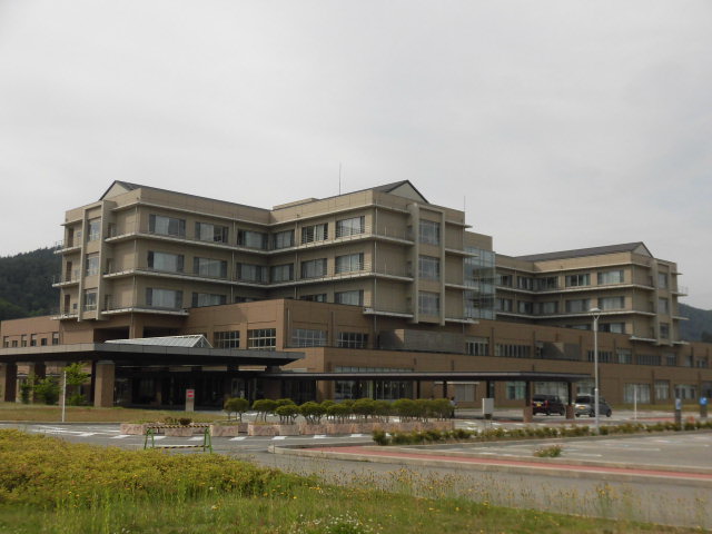 高山市下岡本町 モデルハウス 久美愛病院まで約3.2km（車で約5分）　総合病院です。診療受付平日8時15分から11時