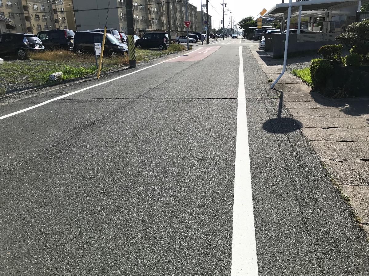 豊橋市東岩田４丁目 土地 前面道路　