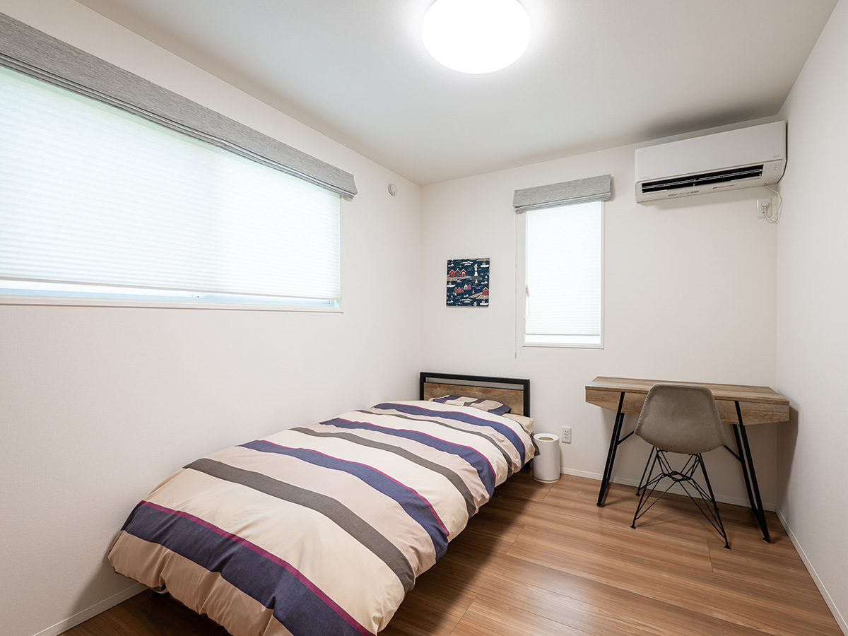 パークタウン曲渕分譲住宅 モデルハウス 区画番号No.10 北側 洋室です。