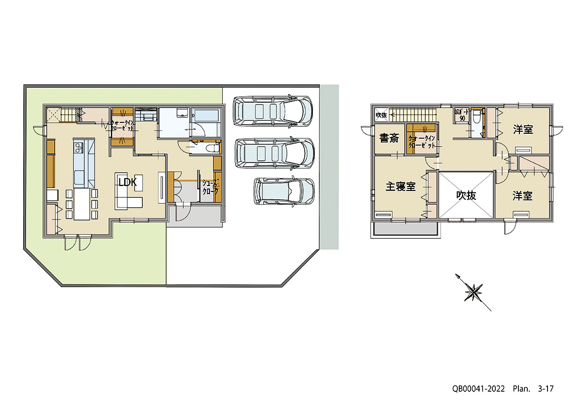 イイコトテラスみどりの 戸建 区画番号No.F47-5 間取り図
