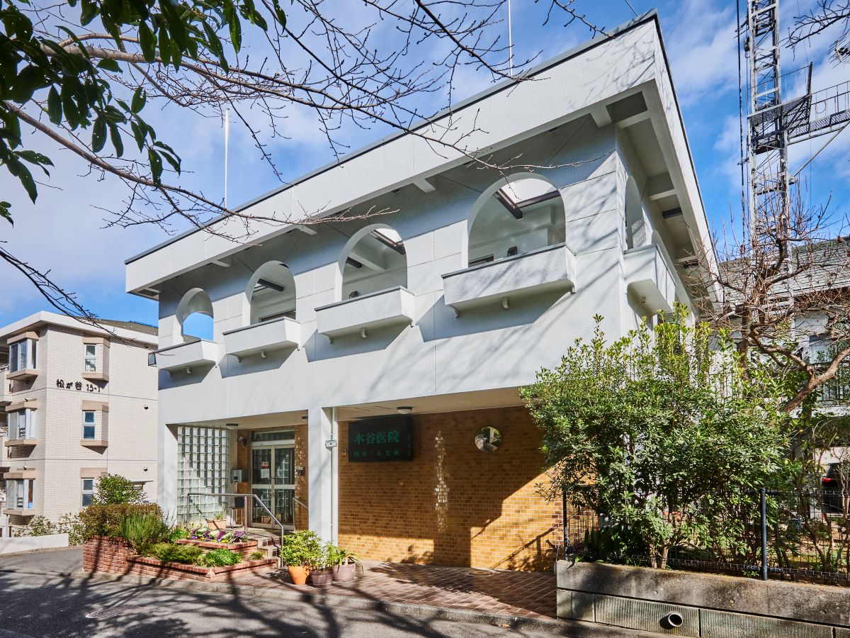 水谷医院まで約680m（徒歩9分）　親子で同じ病院を受診できます。診療科目：内科、小児科