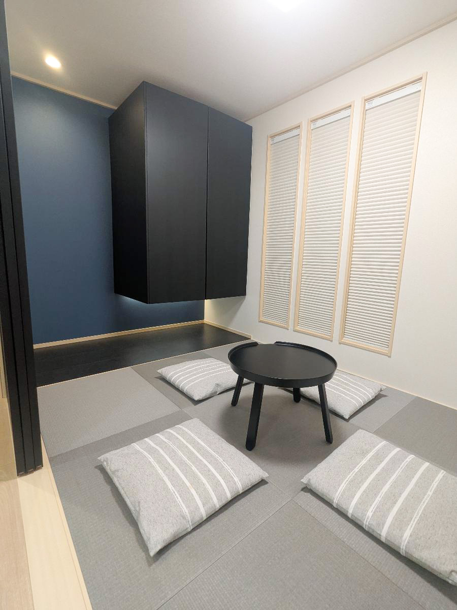 イイコトテラス成田並木 モデルハウス 区画番号No.10 モダンに仕上げた和室