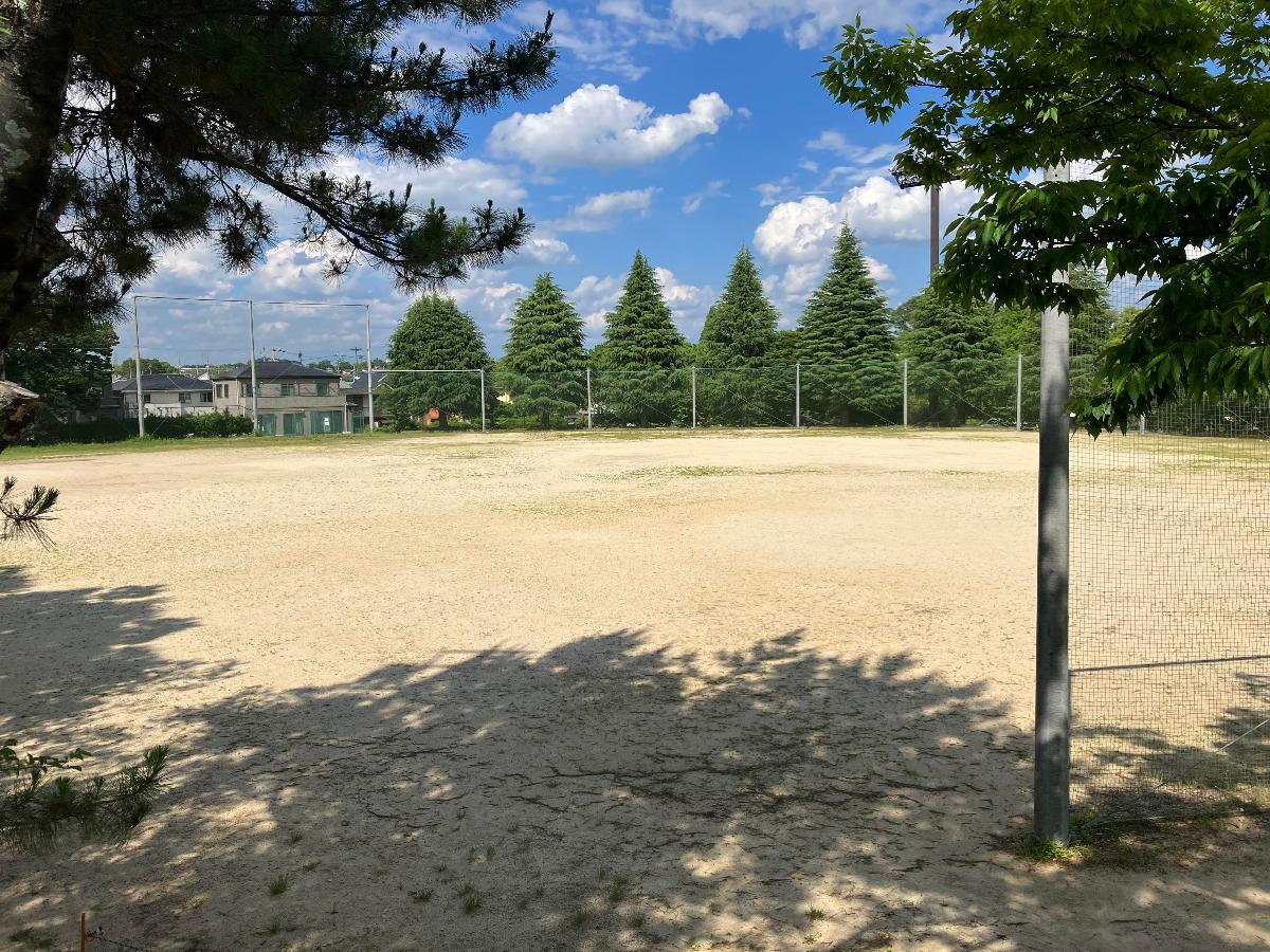 井上公園まで約600m（徒歩8分）　野球場、プール、テニスコートのある施設です。