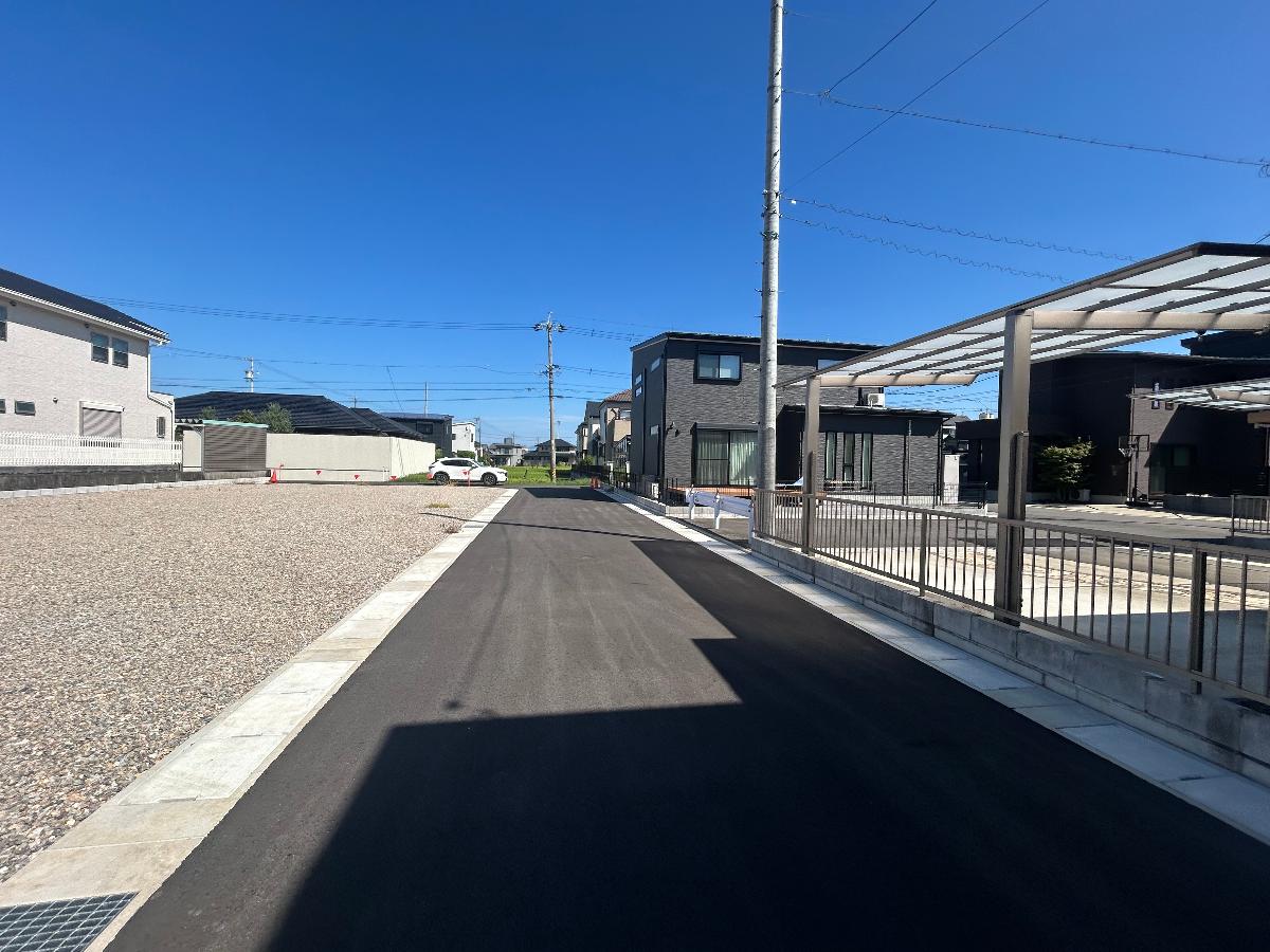 前面道路　