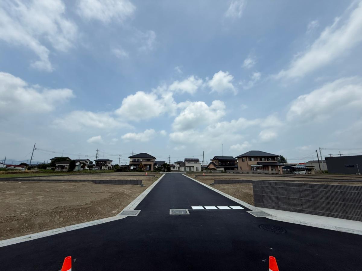 道路が整備され、綺麗になりました。　