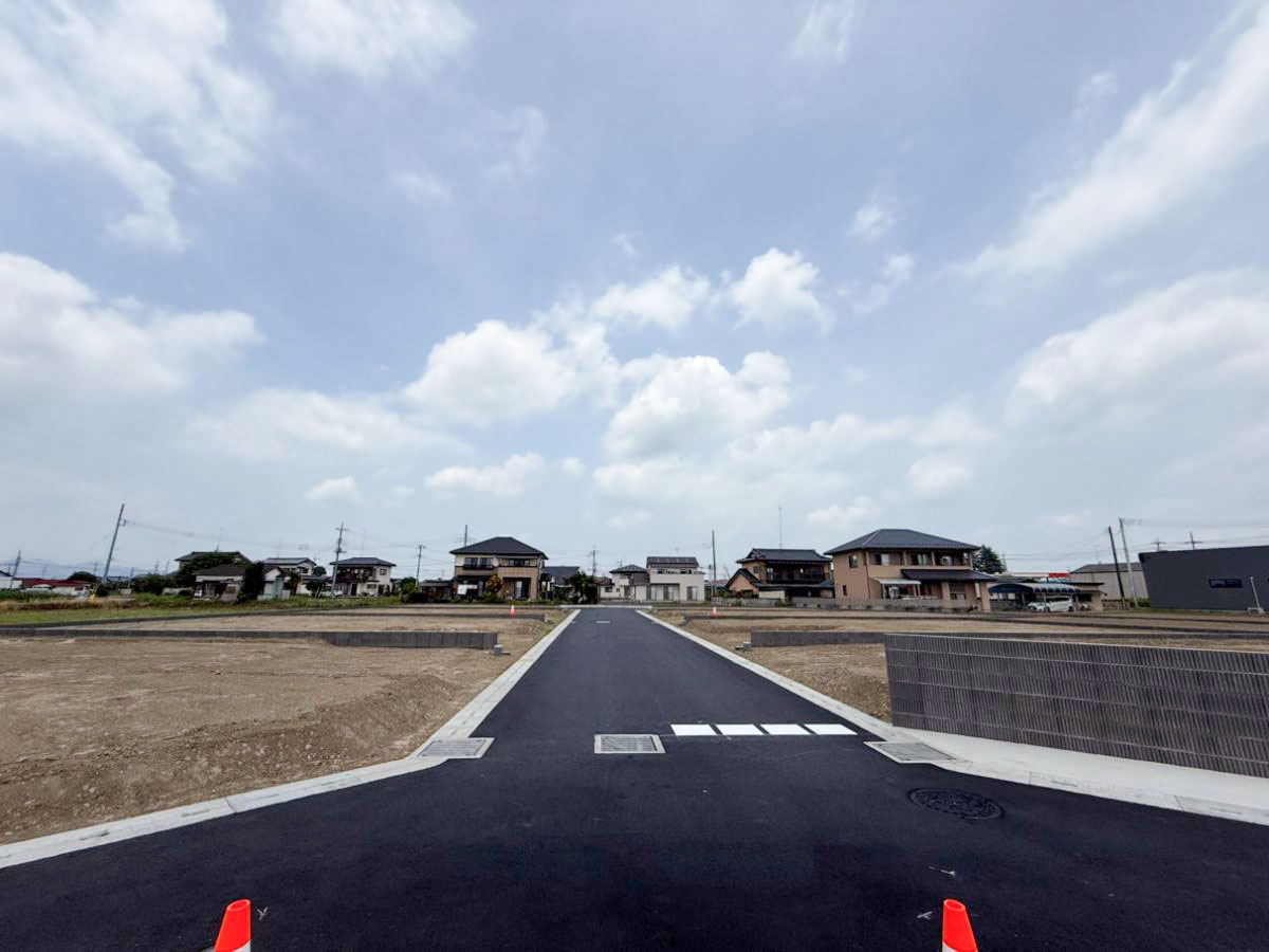 道路が整備され、綺麗になりました。　