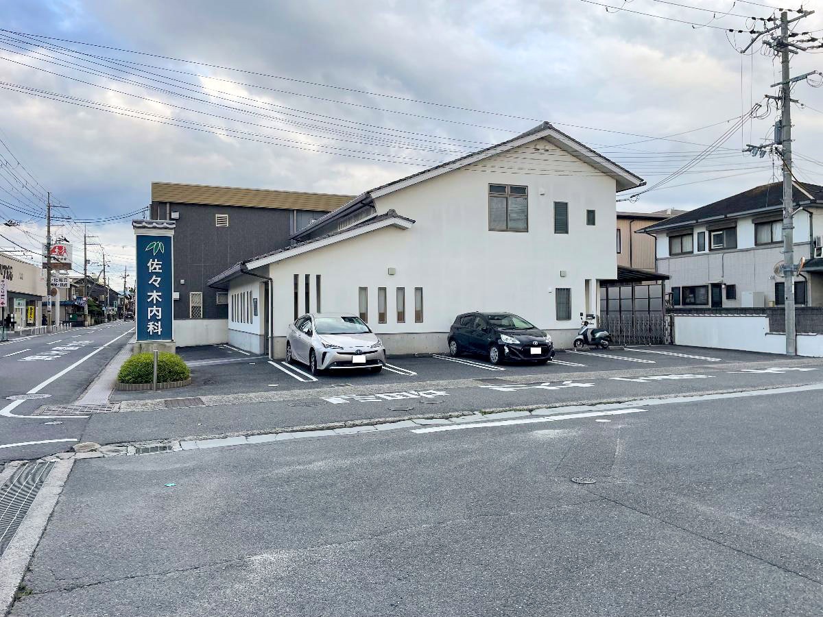 佐々木内科まで約110m（徒歩2分）　最寄りの病院です。