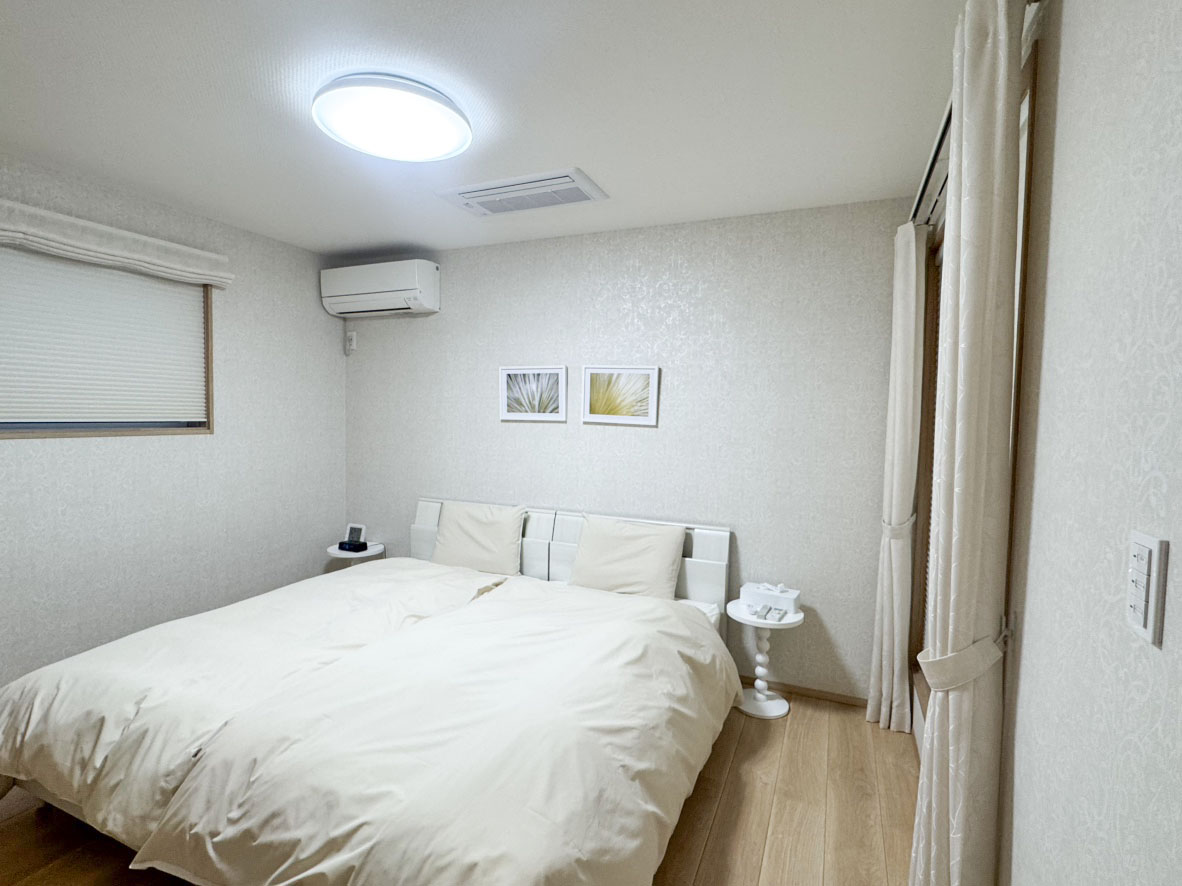 鳥取市浜坂６丁目 モデルハウス 区画番号No.23号地 主寝室です。