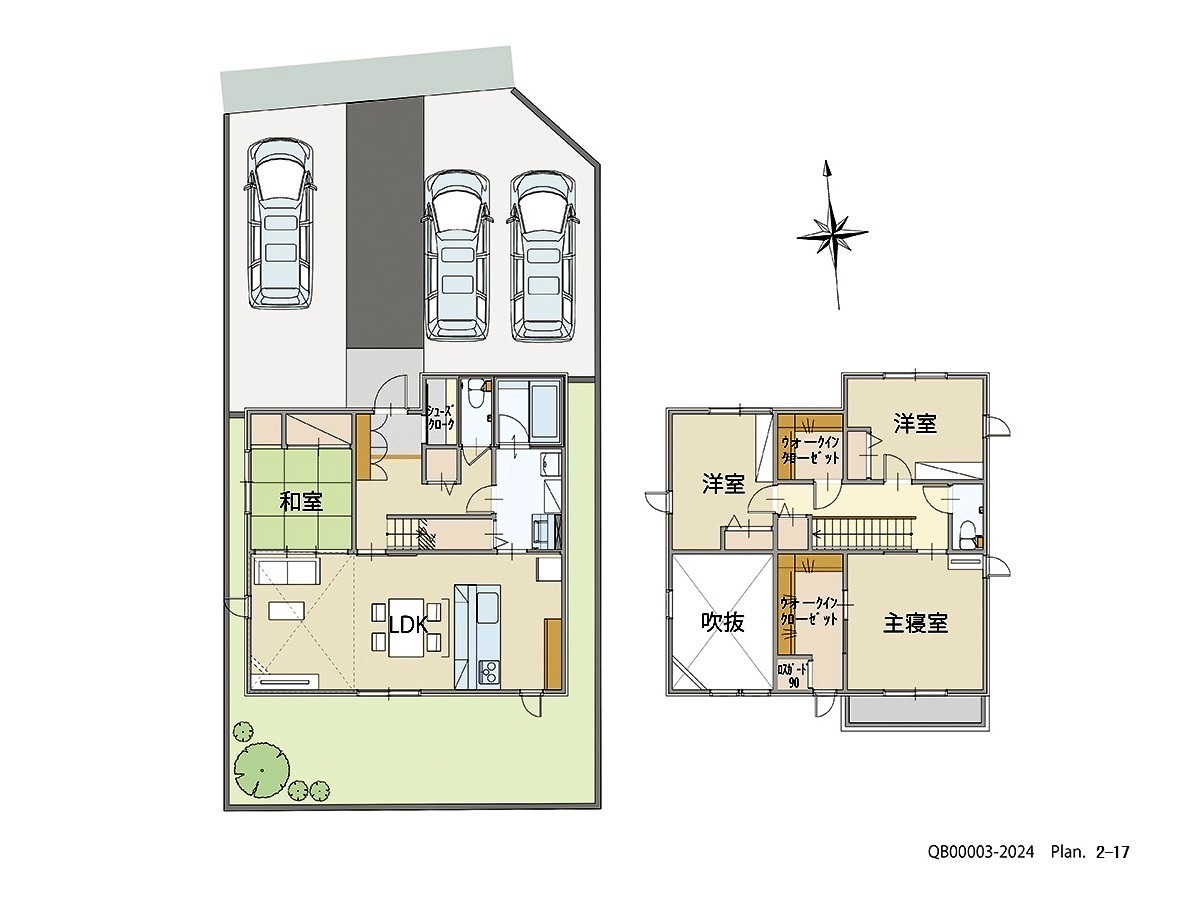 イイコトテラス筑前深江 戸建 区画番号No.19 間取り図