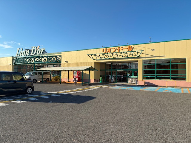 リオン・ドール鏡石店まで約2km（徒歩25分／車で約6分）　鏡石を昔から支えるスーパーマーケット。クリーニング、コインランドリー、ゲームコーナーも併設されております。　8：00～21：00まで営業！