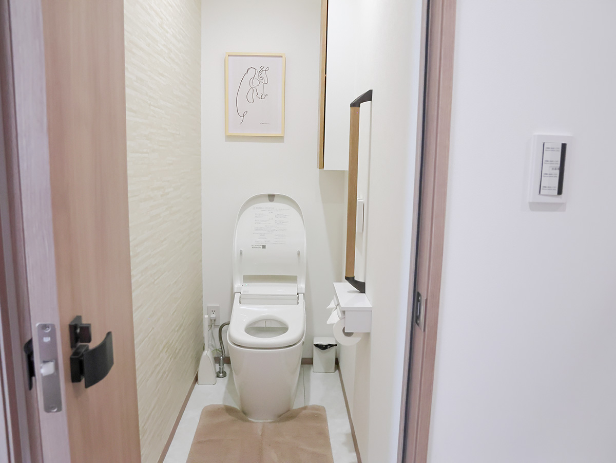 1Fトイレです。