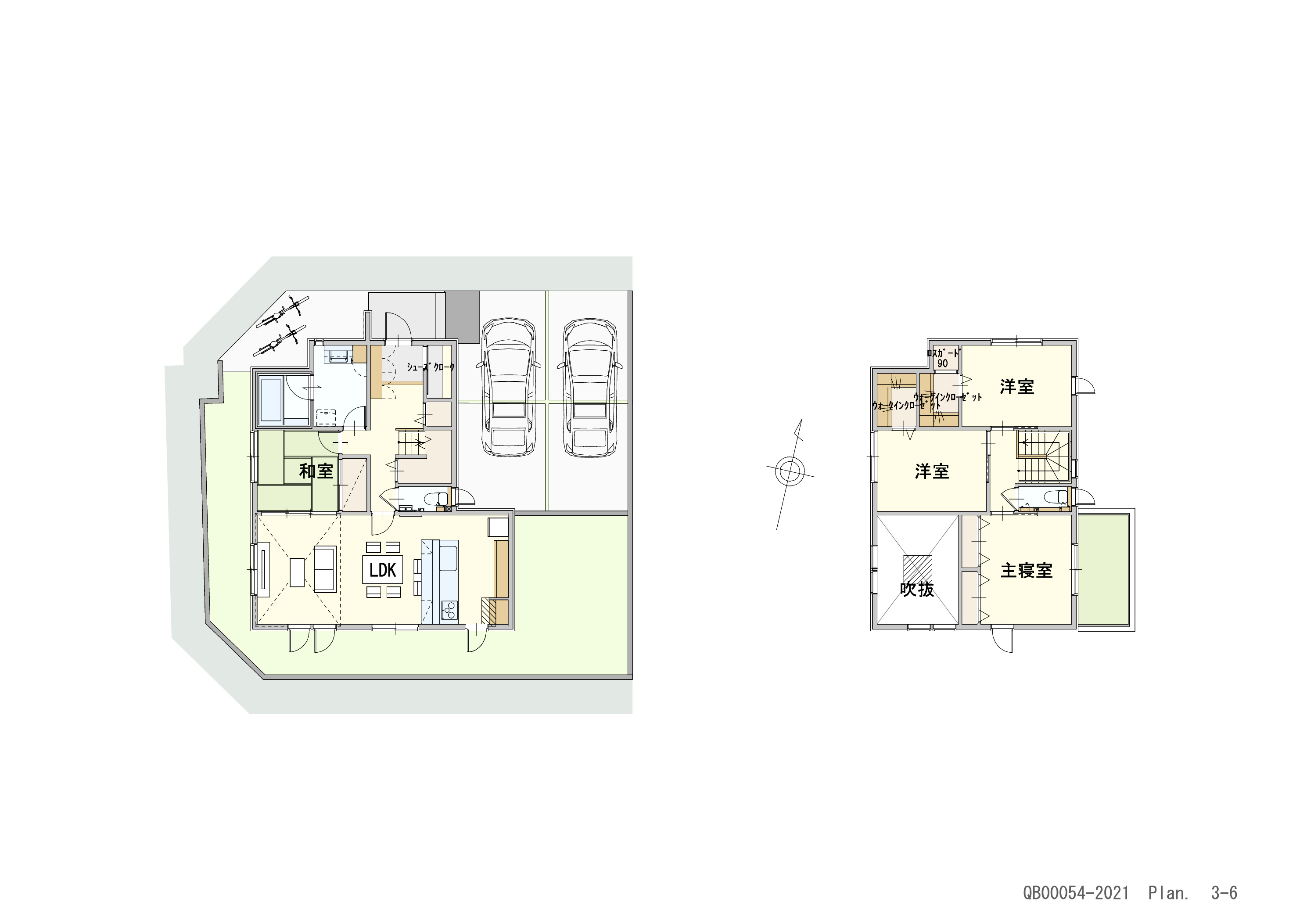 福山市神辺町道上 戸建 区画番号No.13 間取り図
