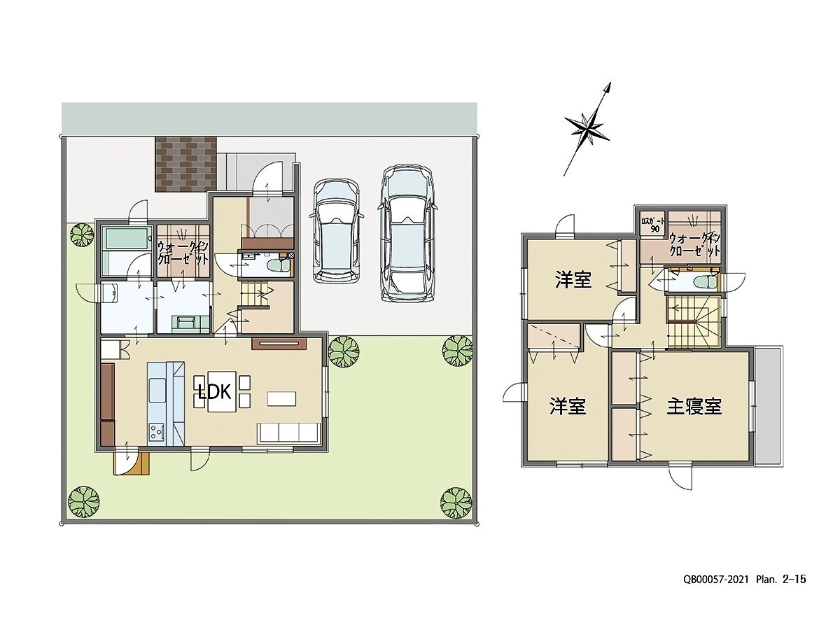 福山市神辺町道上 戸建 区画番号No.10 間取り図