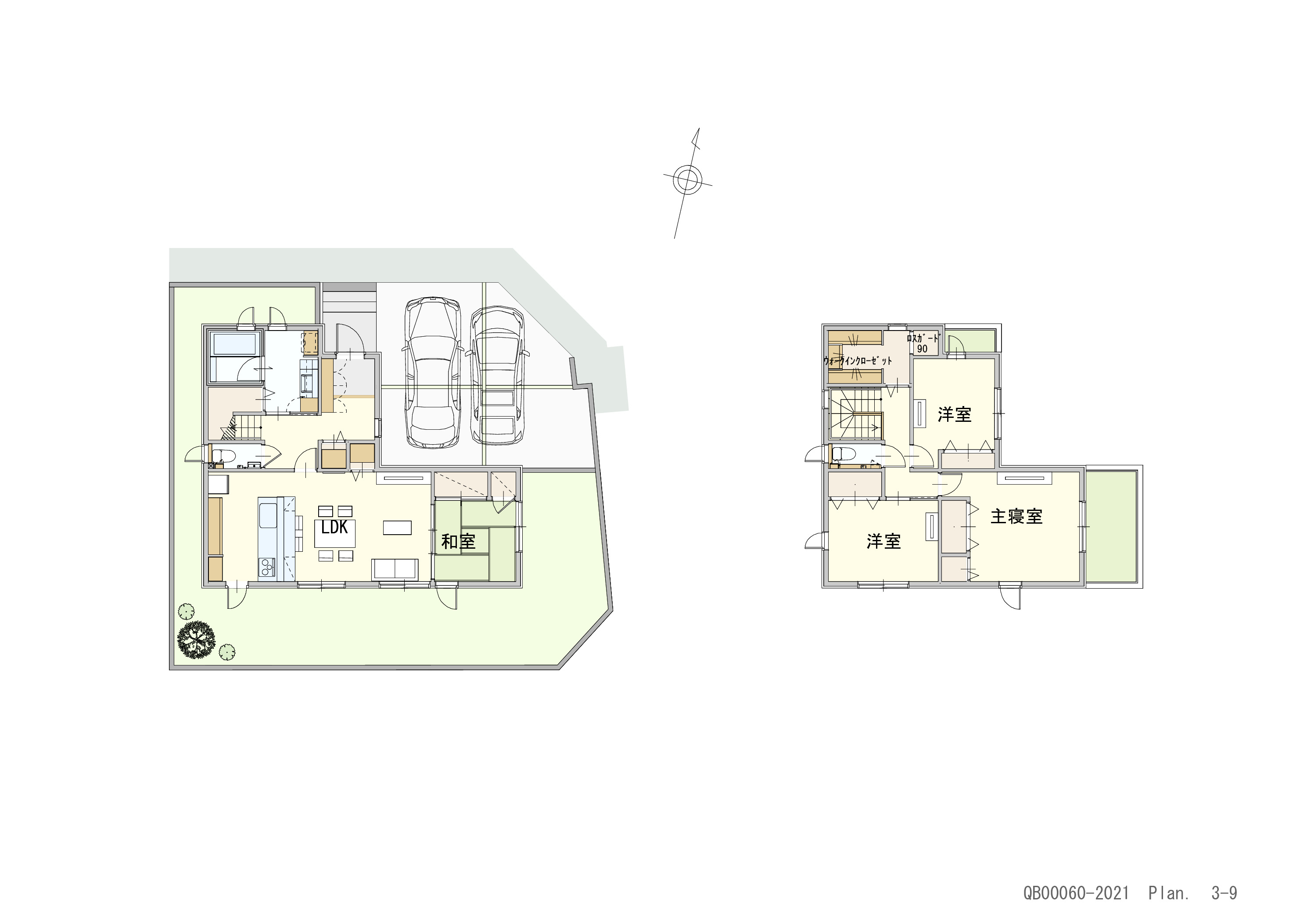 福山市神辺町道上 戸建 区画番号No.7 間取り図