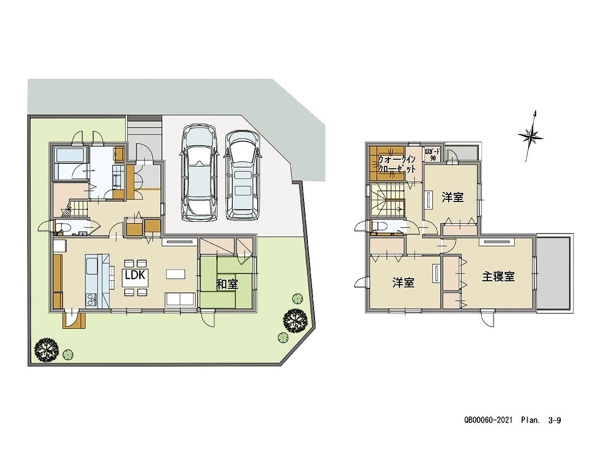 福山市神辺町道上 戸建 区画番号No.7 間取り図