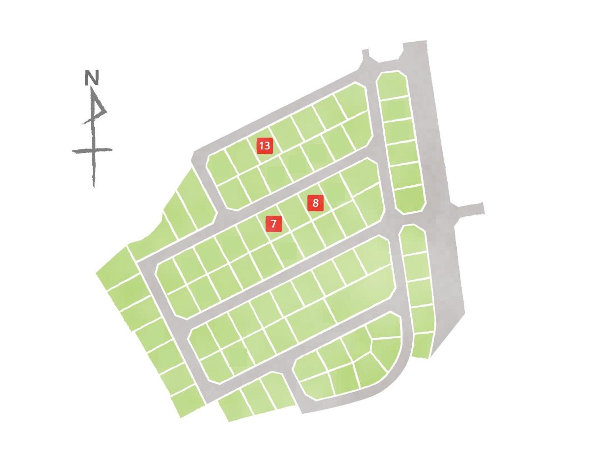 区画図１丁目　