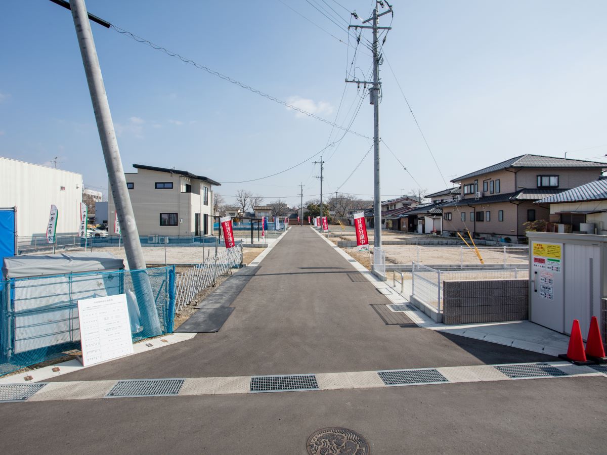 分譲地全体の様子です！　