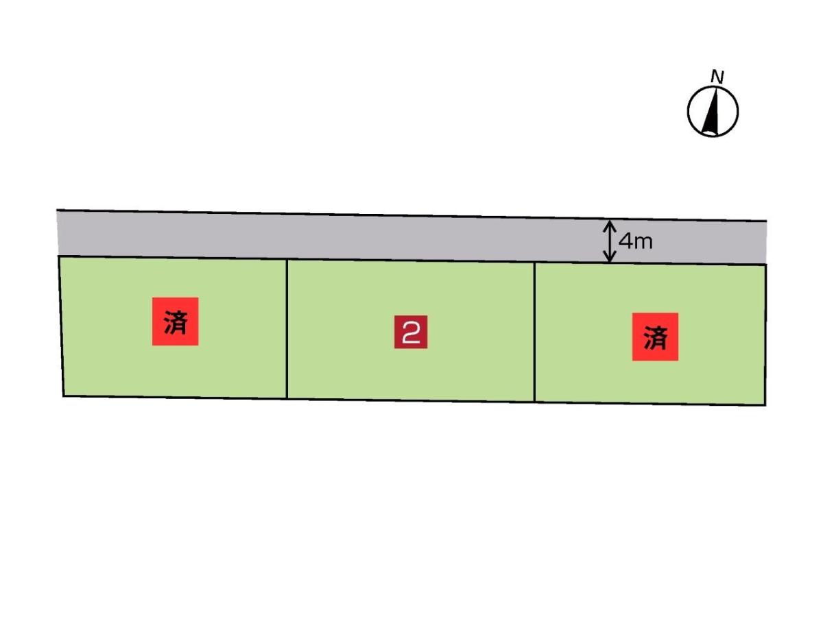 福山市手城町１丁目 戸建 区画図