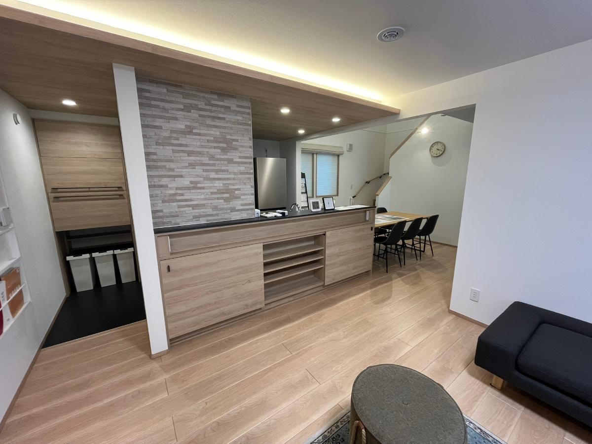 伊達市中道 分譲住宅 モデルハウス 区画番号No.6 約20帖の広々LDK♪