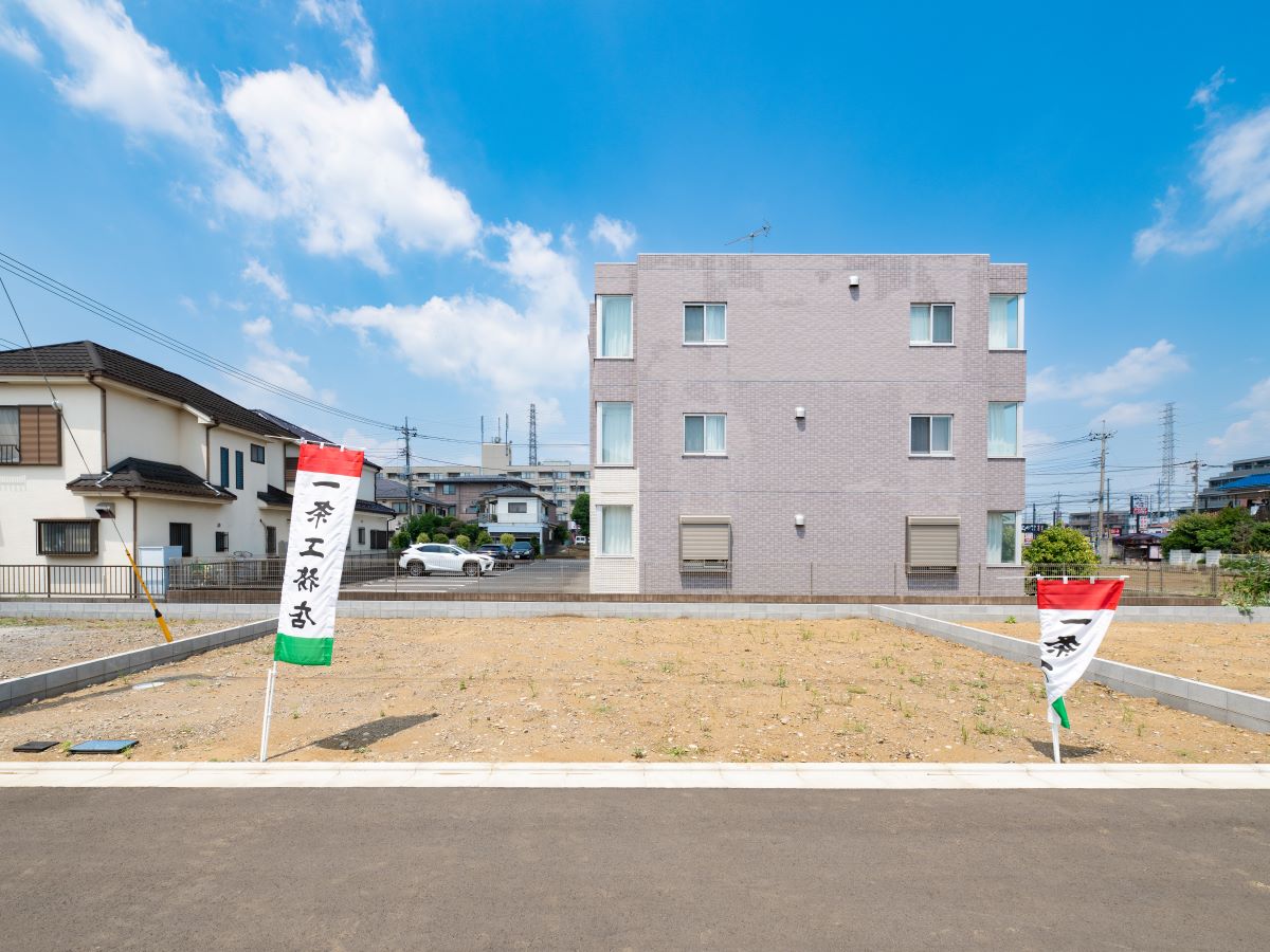 区画2：120.02㎡(36.30坪)　間取りを検討しやすい整形地です！ご希望をぜひお聞かせください！　