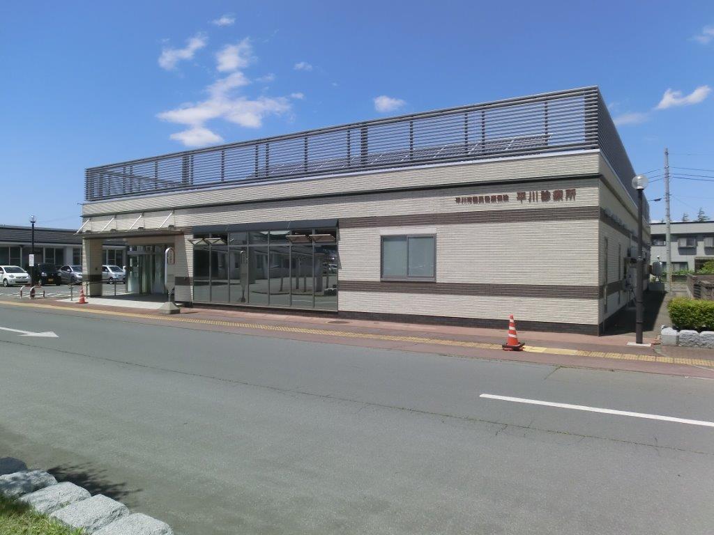 平川市本町北柳田 モデルハウス 平川診療所まで約1.1km（徒歩14分）　バリアフリー構造となっており、どなたでも利用しやすい診療所です