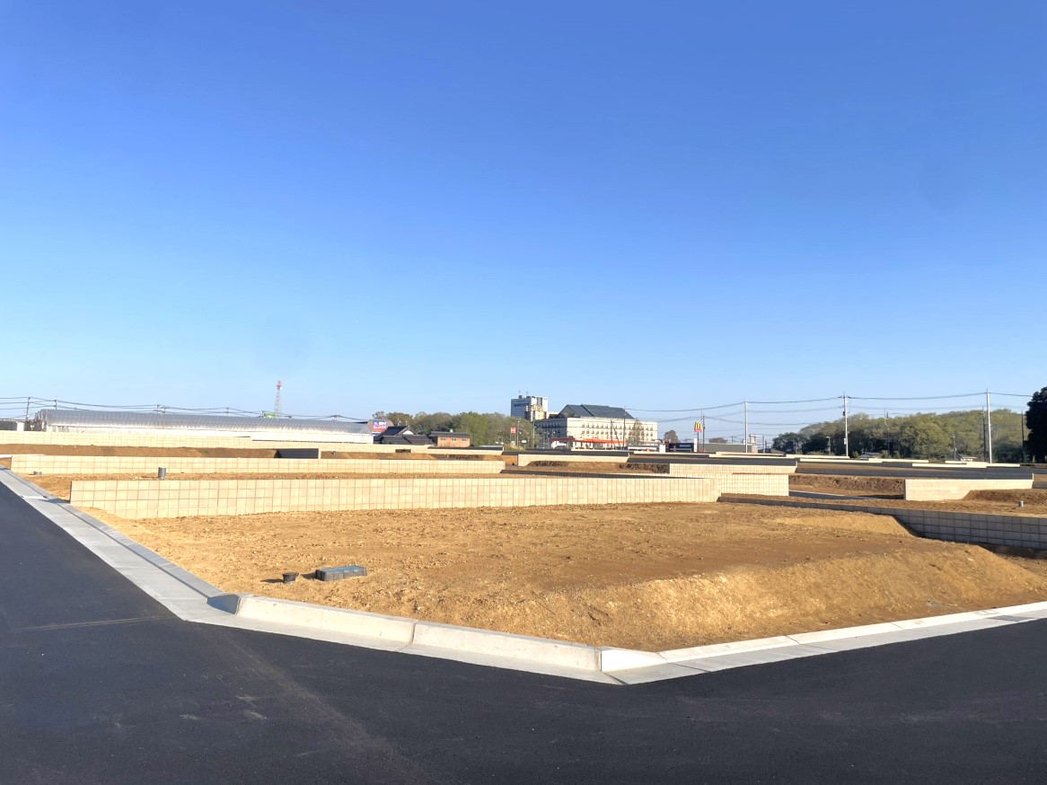 水戸市千波町宅地分譲地