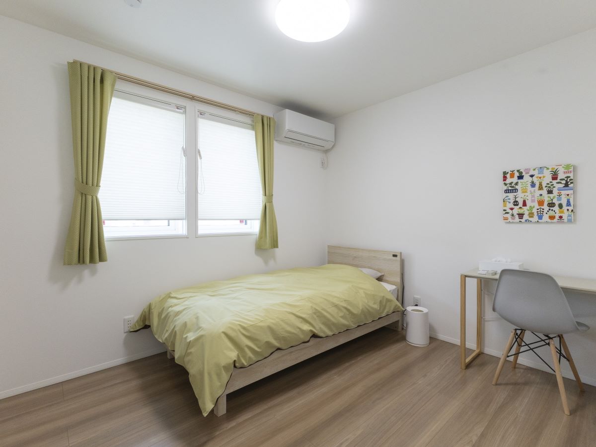 柳町分譲住宅 モデルハウス 区画番号No.1 子ども部屋にもできる洋室です。
