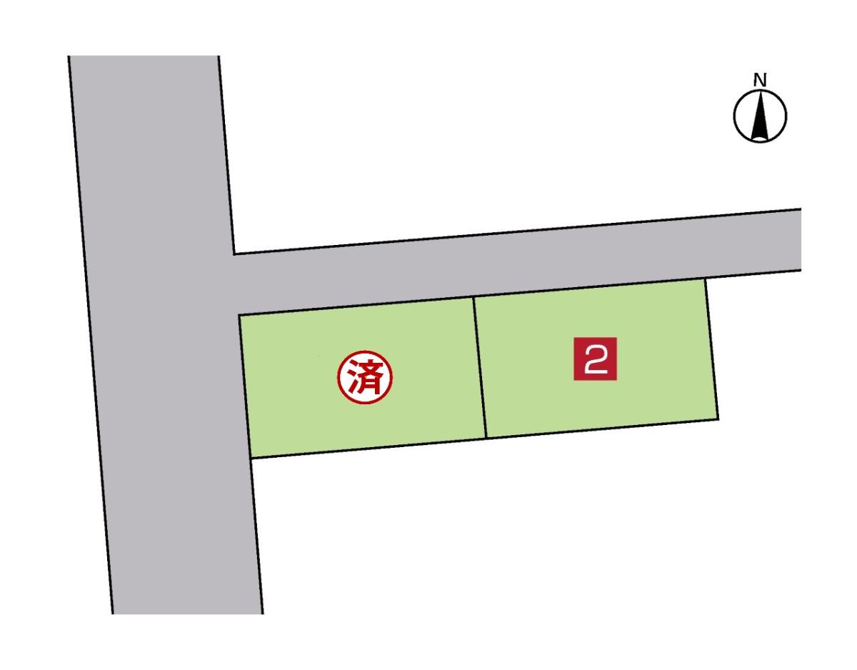 札幌市中央区南１８条西１４丁目 土地 区画図