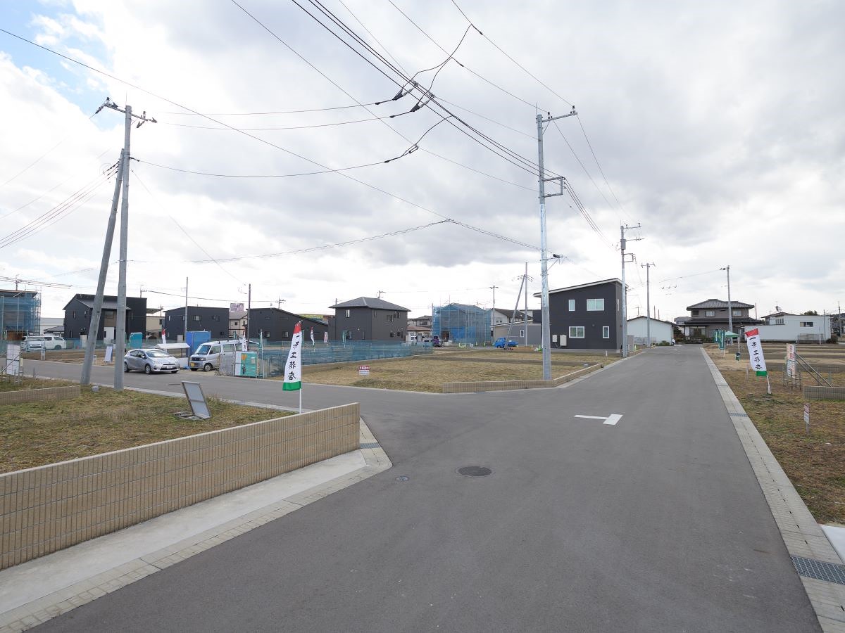 分譲地全景(北側より撮影)　