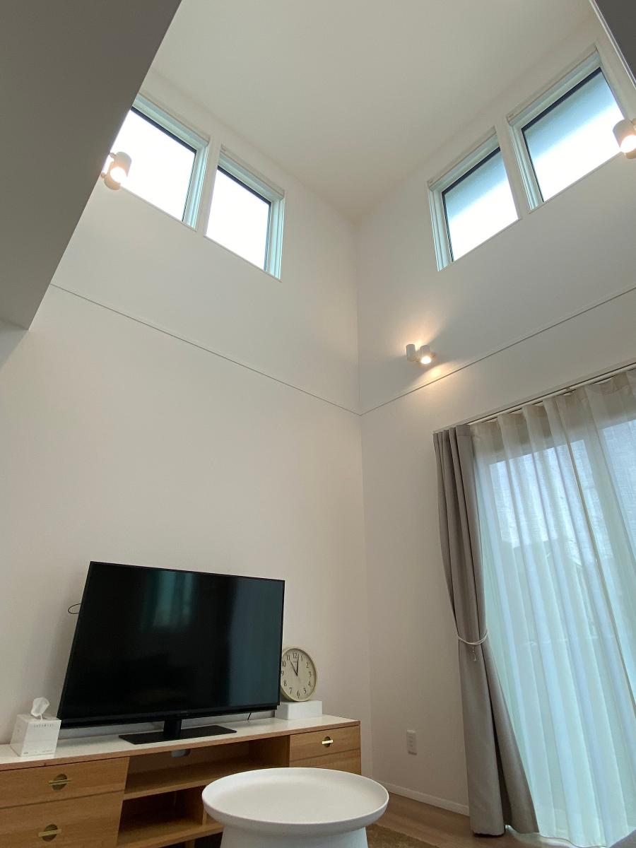 アイタウン第2期加古川町稲屋 モデルハウス 区画番号No.5 開放的な吹抜け