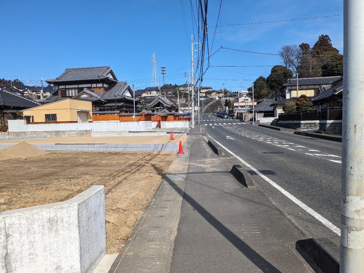 イイコトテラス田尻 土地 東側道路　