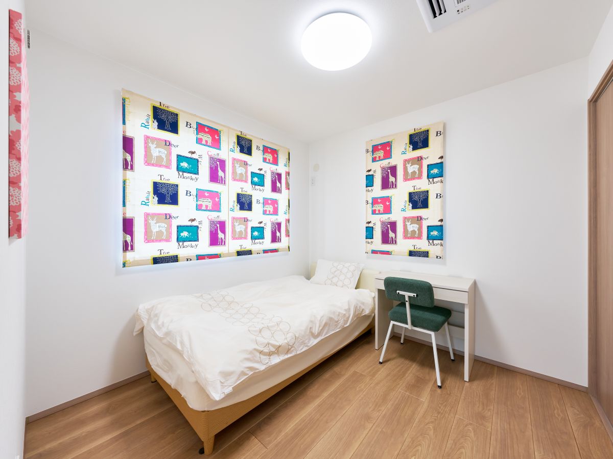むさし野南分譲住宅 モデルハウス 区画番号No.1 子ども部屋にもできる洋室が2部屋あります☆どちらも4.5帖です！