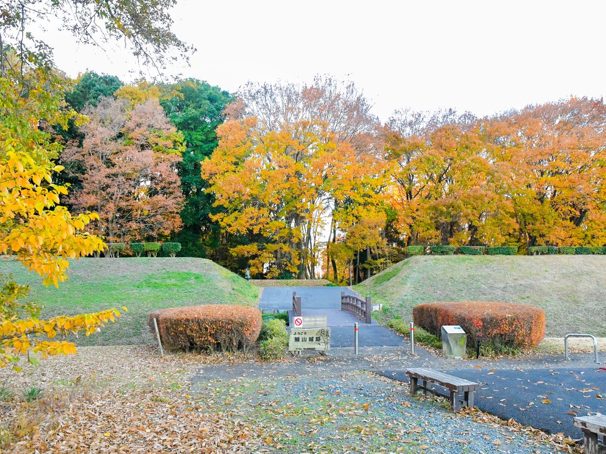 飛山城史跡公園まで約1.3km（徒歩17分）　敷地内には城跡が残っており、歴史を感じることができます。また、四季折々の風景も楽しめ、晴れた日には富士山を見ることができます。