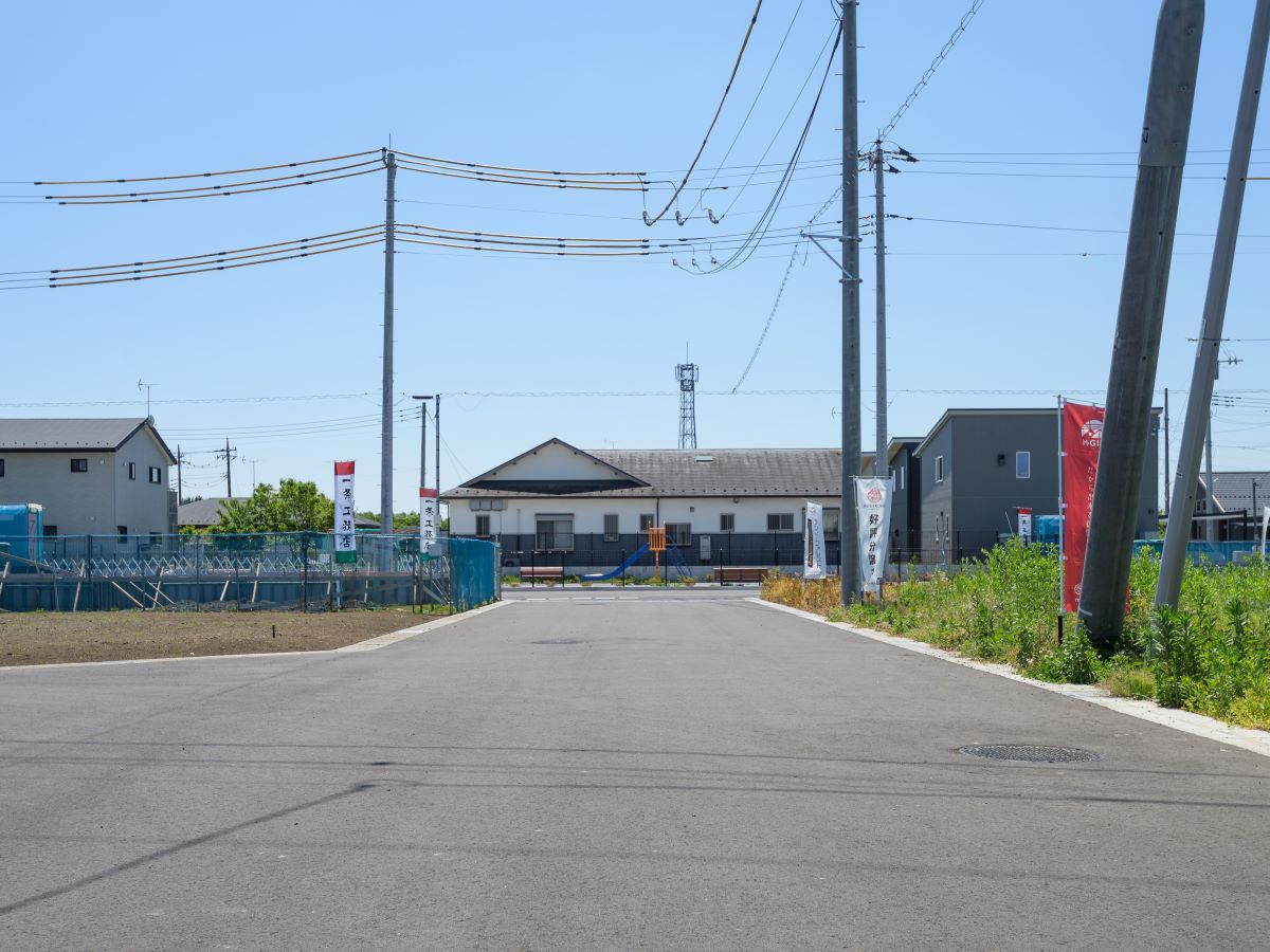 二方道路で開放感たっぷりの区画も！　