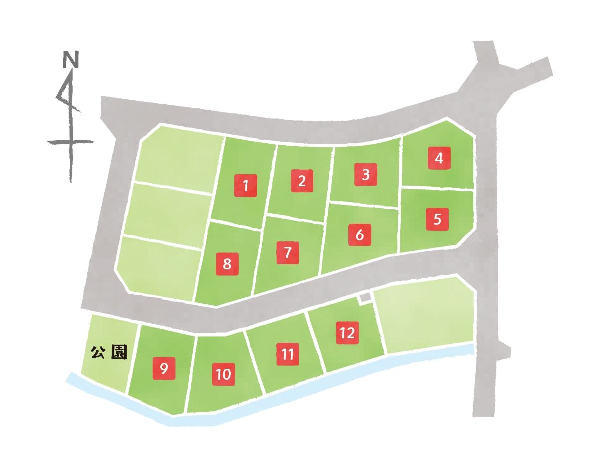 全12区画　