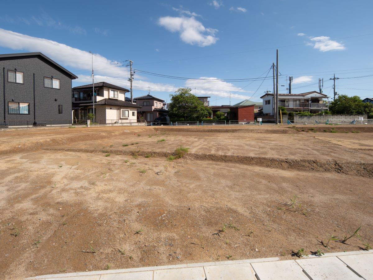 区画7：182.34㎡（55.15坪）　クリニックや商業施設が生活圏内にバランス良く揃っています。　