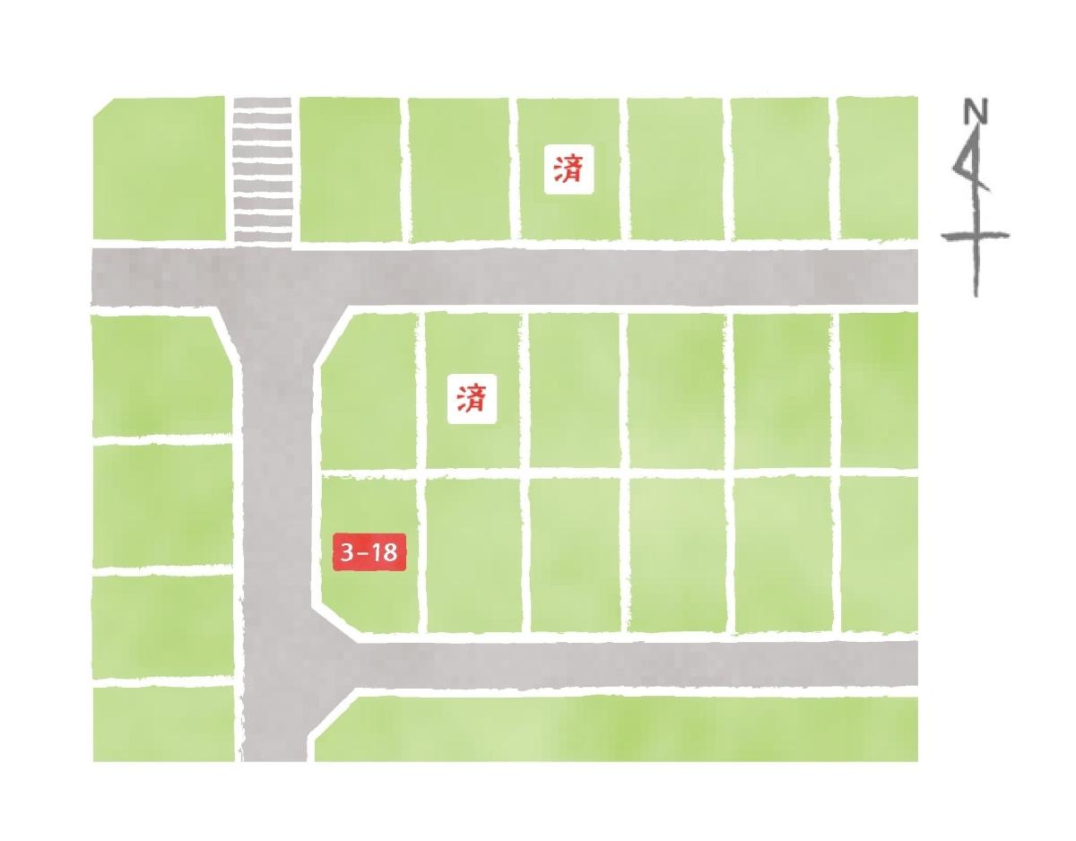 20工区　区画図　