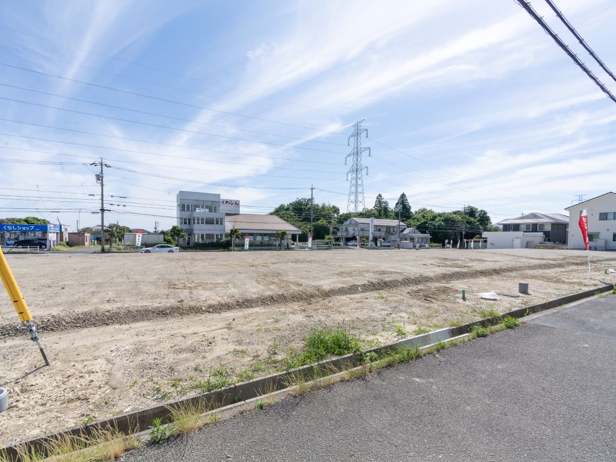 区画4、5　お家のレイアウトが考えやすい、きれいな四角い整形地です。　