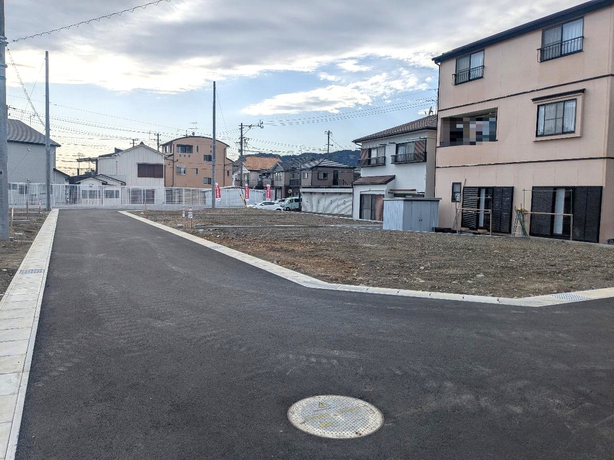 1～3区画の土地です。　