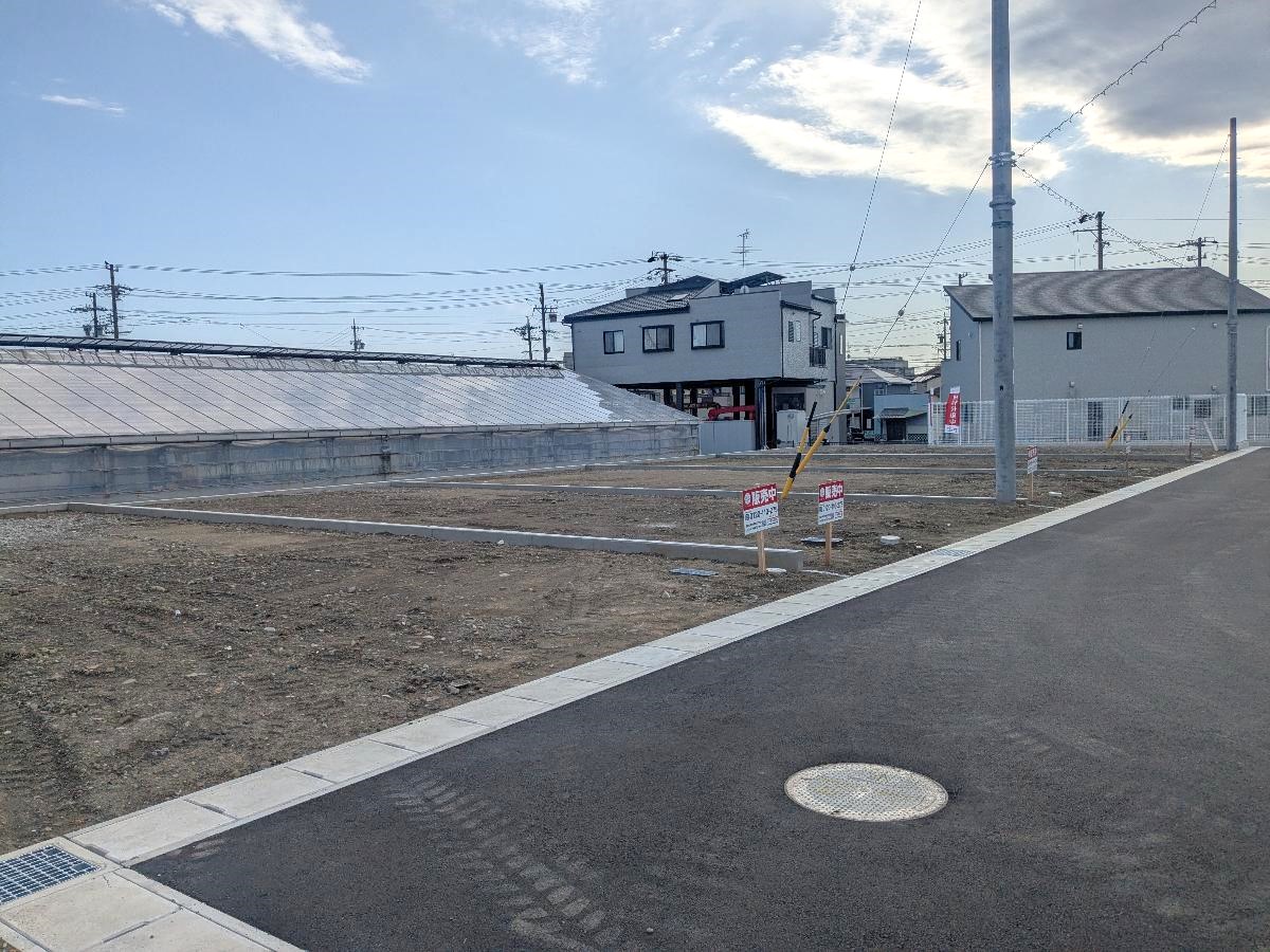 区画4～8の土地です。　