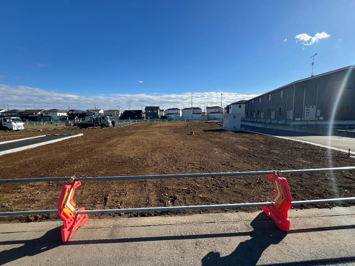 区画1　北西道路より撮影　